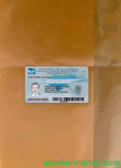 Honduras id photolook FRONT